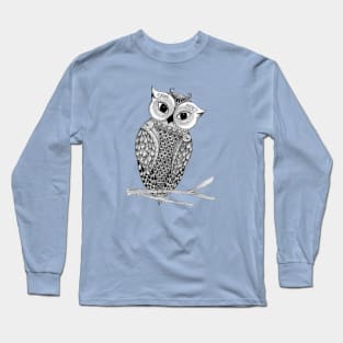 Lady Owl Long Sleeve T-Shirt